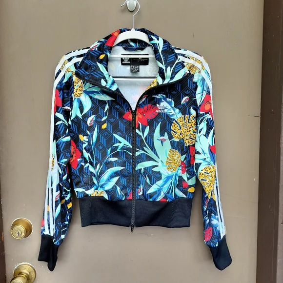 Adidas x HER Studio London Floral Track Jacket and Pants Set
